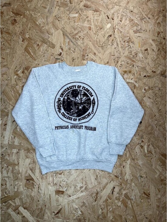 Other - Vintage University of Florida College of Medicine Sweatshirt Medium Gray UF PA